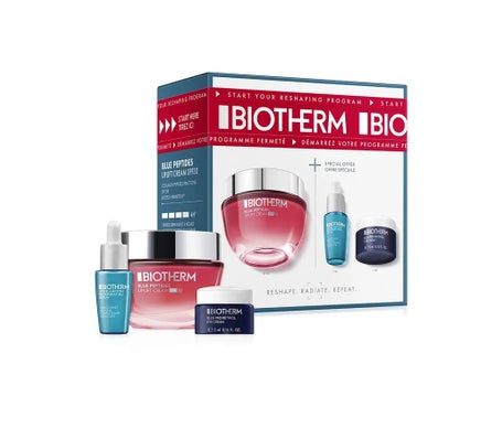 Biotherm Blue Peptides Crème Raffermissant Spf30 Coffret 3uts