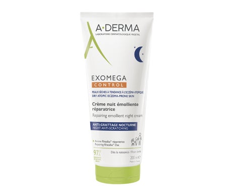 A-Derma Exomega Control Creme Noite Emoliente Reparador 200ml