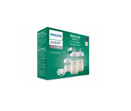Philips Avent Set Natural Response Pure Glass SCD878/11