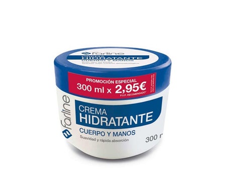 Farline Crème Hydratante Corps & Mains 300ml