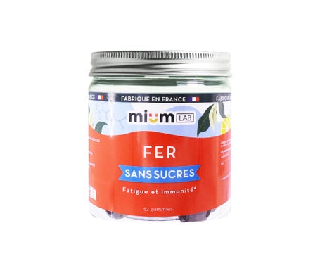 Mium Lab Fer Gummies Sans Sucre 42uts