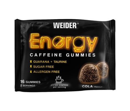 Weider Gummy Energy Caffeine Cola Gummies 16Uds Taille 16