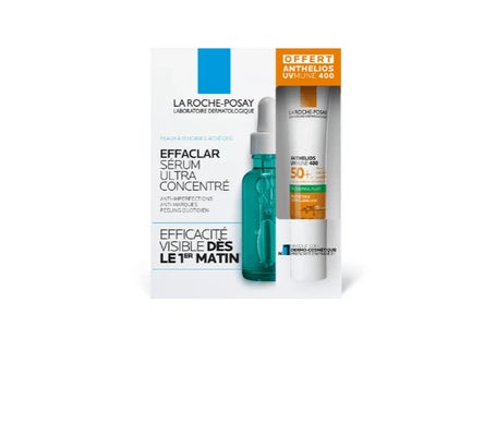 La Roche Posay Kit Effaclar Sérum Ultra + Anthelios Uvmune 400