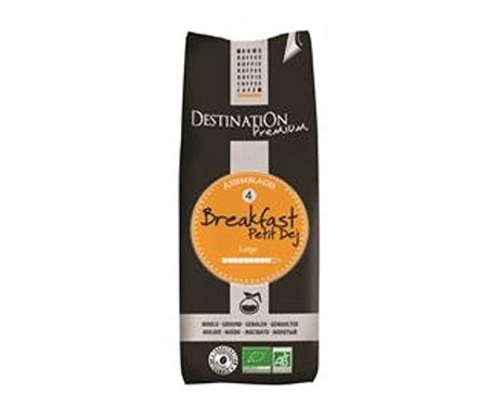 Destination Café moulu pour petit-déjeuner biologique 250g