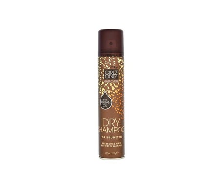GIRLZ ONLY  Shampooing sec &agrave; l'huile d'argan pour cheveux bruns 200 ml