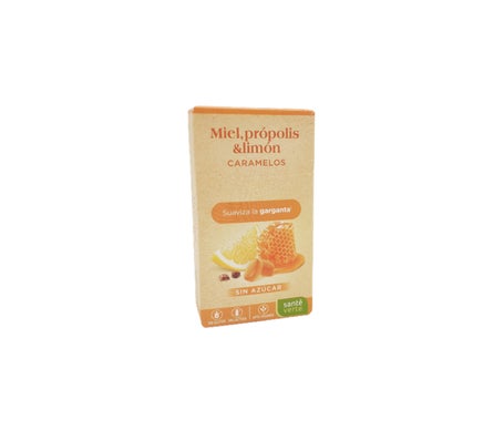 Santé Verte Bonbons Miel Propolis et Citron Bio 35g