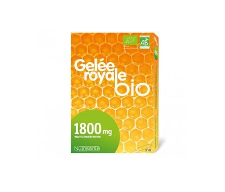 Nutrisanté Gelée Royale Bio 10 Ampoules