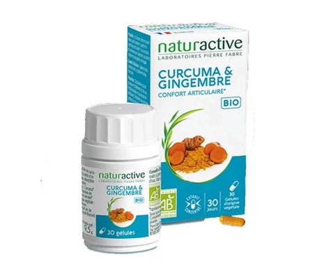 Naturactive Curcuma Gingembre Bio 30 Gélules