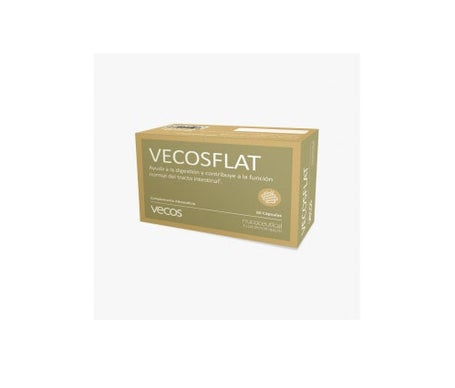 Vecos Nucoceutical Vecosflat 60 Cápsulas