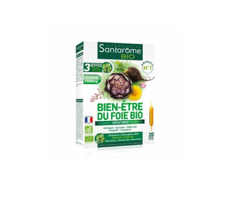 Santarome Bio Bien-Être Du Foie Confort Digestif 30 Gélules