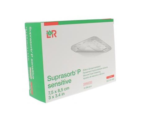 Suprasorb P Sensitive Border Pansement 7.5x8.5cm 10uts