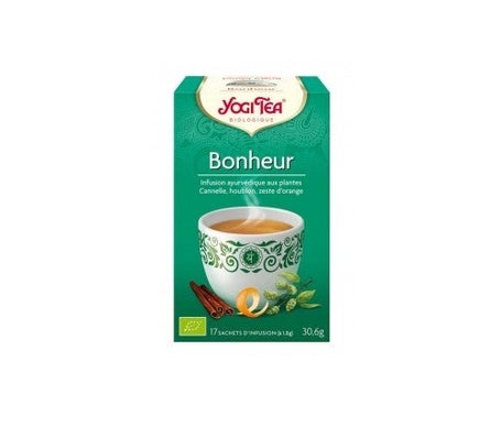 Yogi Tea Infusion Ayurvédique Bonheur Bio 17 sachets