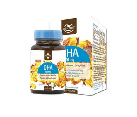 Naturmil Dha 500 Mg Sans Gluten 60 Capsules