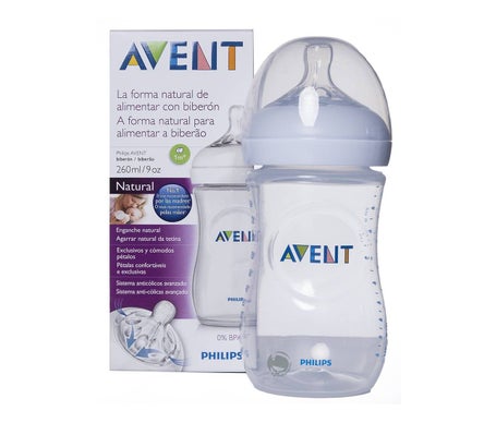 Avent Natural flacon bleu 260ml