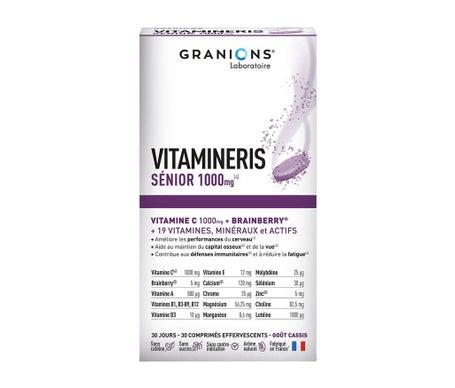 Granions Vitamineris Senior Effervescent 30comp