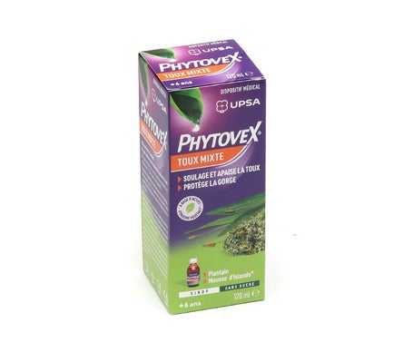 Phytovex Toux Mixte Sirop Sans Sucre 120ml