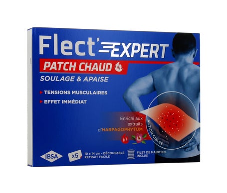 Flect'Expert Patch Chaud Harpagophytum 5 Unités