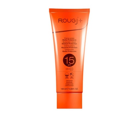 Rougj Creme Solaire Moyenne Protection SPF15 100ml