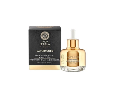 Natura Siberica Caviar Caviar sérum or pour le visage et le cou 30 ml