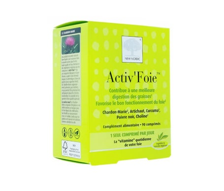 New Nordic Activ'Foie Digestion des Graisses et Activation 105comp