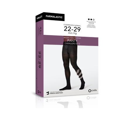 Farmalastic Panty Homme (E-T) Compression Normale Beige TM