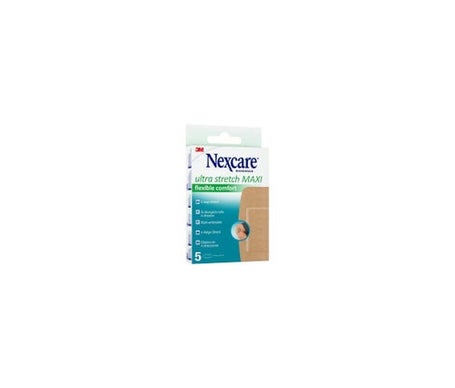 Nexcare Ultra Stretch Maxi Bande 101mmx50mm 5uts