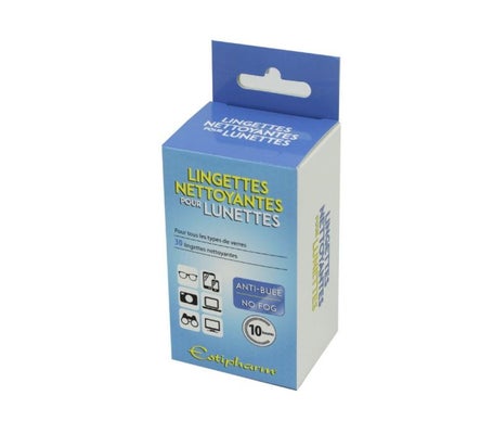 Estipharm Lingettes Nettoyantes pour Lunettes 30 lingettes