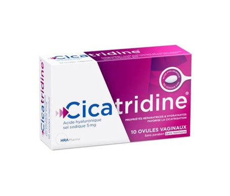 Cicatridine Ovules Vaginaux 10 Unités