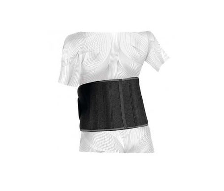 Vulkan Gaine Lombaire Avec 4 Tiges.5Mm. Classique Noir U