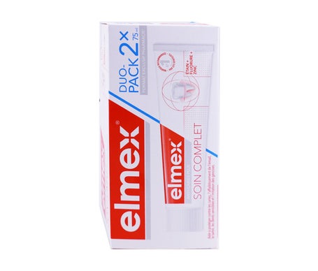 Elmex Pack Dentifrice Anti-Caries Soin Complet 2x75ml