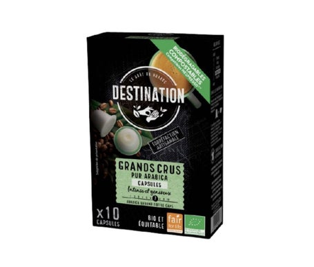 Destination Café Pur Arabica Grands Crus Café Bio 10uts