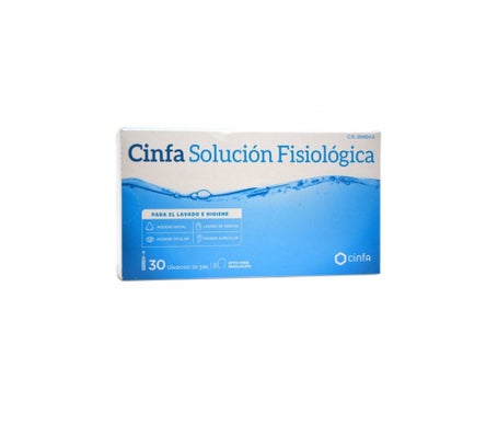 Cinfa solution physiologique 30pcs