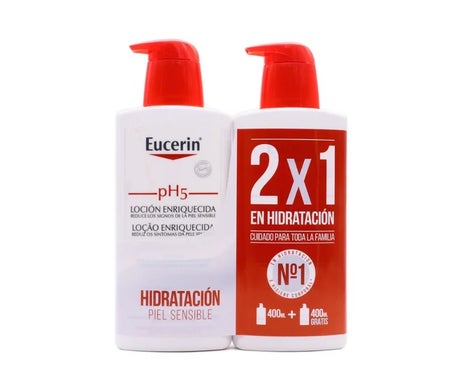 Eucerin Ph5 Lotion enrichie 2x400ml