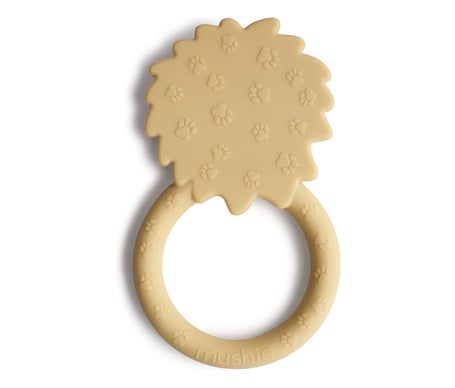 Mushie Anneau de Dentition Silicone Lion Yellow 1 Unité