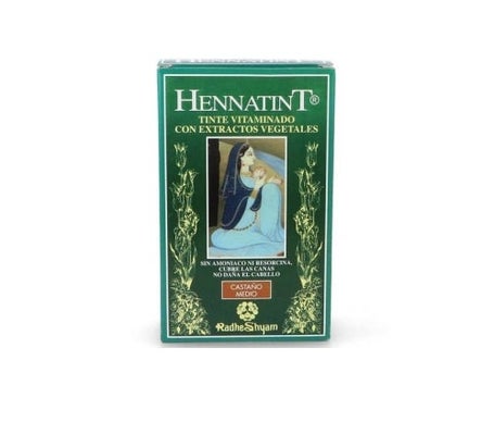 Radhe Shyam Hennatint Castaño Medio 60ml *