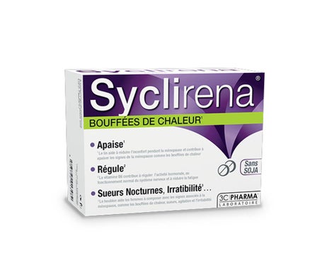 Femme 3C Pharma Syclirena Bouffées De Chaleur 60 Comprimés