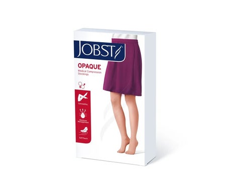 Jobst Opaque 23-32mmHg Chaussette AD PO Naturel T5 1 Paire
