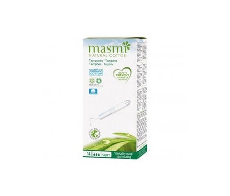 Masmi Tampons Avec Biodégradable Super 14 pcs Applicateur