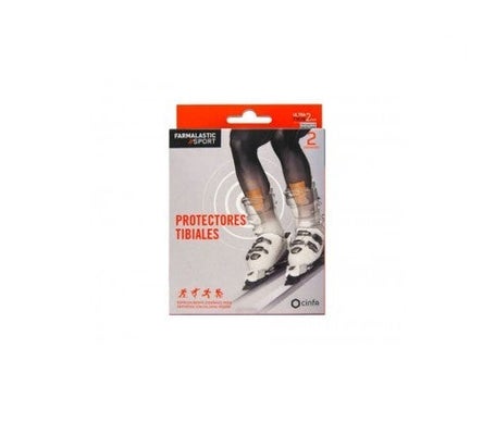 Farmalastic Sport tibial protective dressing 2 Unités