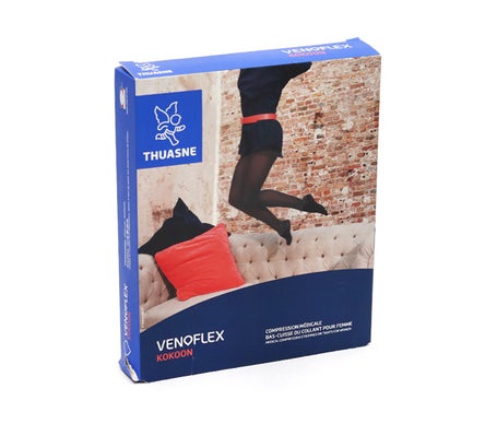 Thuasne Venoflex Kokoon Absolu Mid Thigh 2 Noir TN3 1 Paire