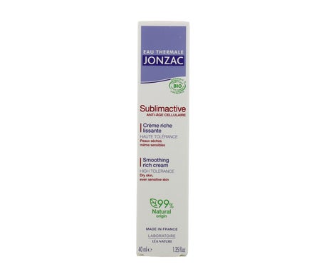 Jonzac Sublimactive Crème Riche Jeunesse Immédiate 40ml