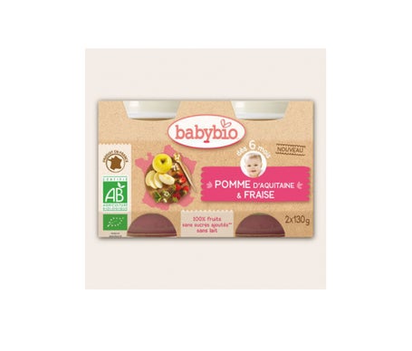 Babybio Petit Pot Fruits 2x130g
