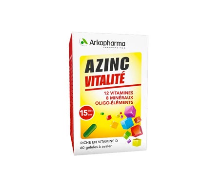 Arkopharma Azinc Naturel Vitalite 30comp