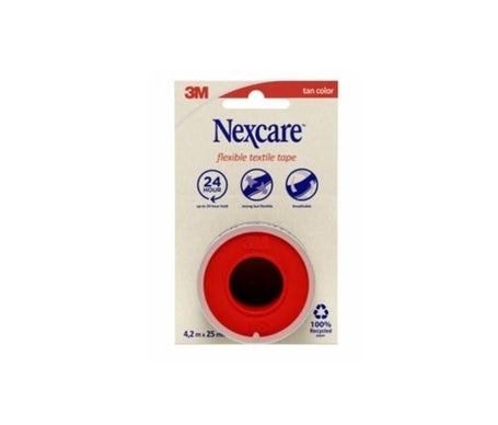 Nexcare Ruban Tissu Flexible Tan Color 4,2mx2,5mm
