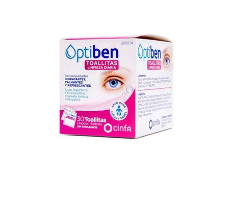 Optiben Lingettes 30 Unités