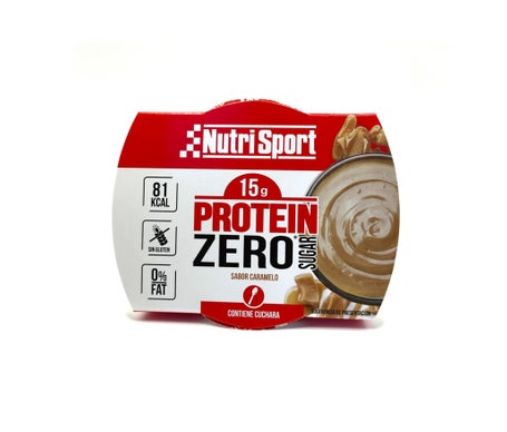 NutriSport Protein Zero Sugar Pouding Caramel 135g