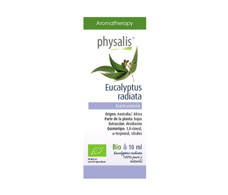 Physalis Eucalyptus radiata huile essentielle Bio 10ml