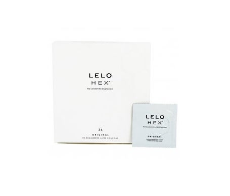 Lelo Hex Original Préservatifs 36 Unités