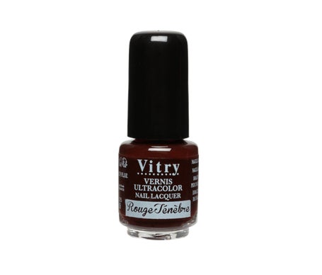 Vitry Mini Vernis Couleur Rouge Ténèbres 4 mL