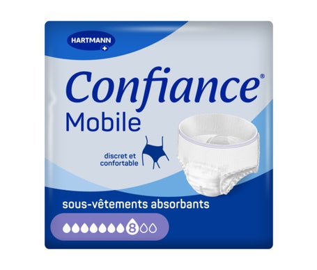 Hartmann Confiance Mobile 8 Gouttes M 14 Sous-Vêtements Absorbants